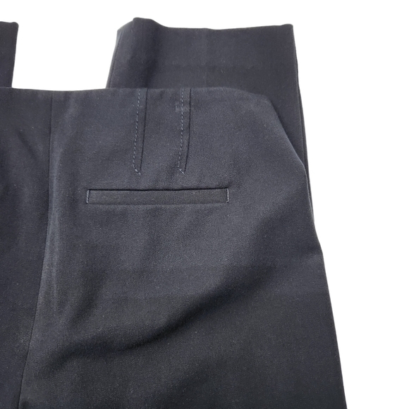 Talbots Pants Straight Leg High Waist Navy Blue, Size 10 Petite - Picture 9 of 14